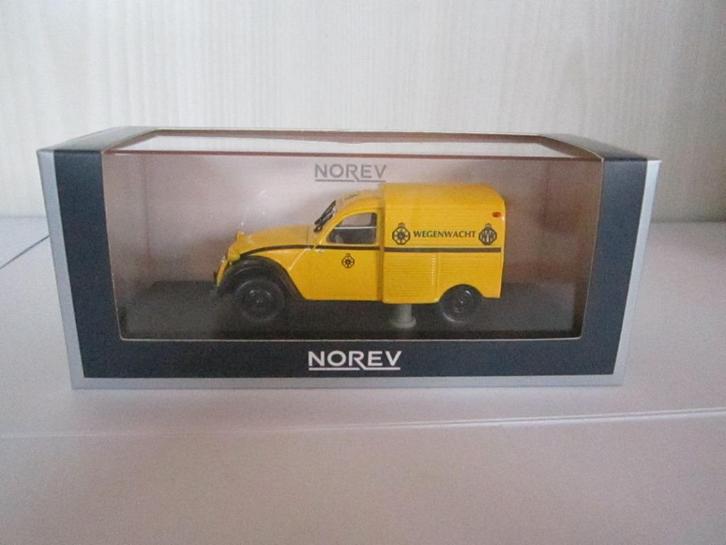 CITROEN. 2-cv BESTEL WEGENWACHT 75 JAAR ANWB, Hobby en Vrije tijd, Modelauto's | 1:43, Nieuw, Auto, Norev, Ophalen of Verzenden