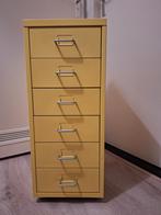 Geel ladenkastje Ikea, Helmer serie, Huis en Inrichting, Ophalen, 25 tot 50 cm, Minder dan 100 cm