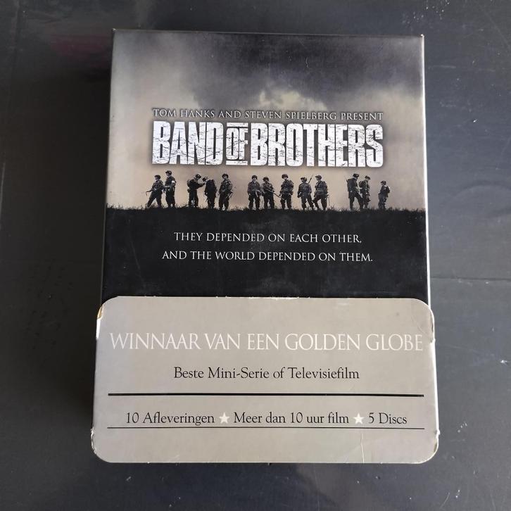 B2-1) Band of Brothers - box, Cd's en Dvd's, Dvd's | Overige Dvd's, Zo goed als nieuw, Vanaf 16 jaar, Ophalen of Verzenden