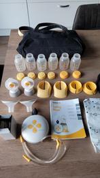 Medela swing dubbelzijdig electrische borstkolf, veel extra, Ophalen, Zo goed als nieuw, Borstkolf