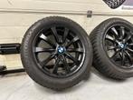 17inch BMW Black Style 159 Velgen set! Zgn A merk Band! 5x12