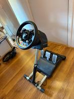 Thrustmaster GT (COMPLETE SET INCL. STAND/SHIFTER/WHEELS), Ophalen of Verzenden, Zo goed als nieuw, Thustmaster