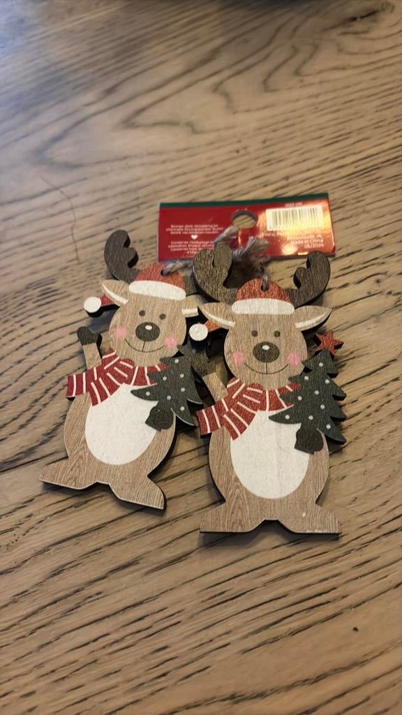 NIEUW! Kersthangers rendier, Diversen, Ophalen of Verzenden, Zo goed als nieuw