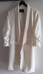 Mooi Lang Colbert Jasje Blazer - Maat L, Wit, Maat 42/44 (L), Ophalen of Verzenden, Zo goed als nieuw