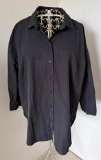 Zwarte blouse Yoek mt XL, Verzenden, Zo goed als nieuw, Zwart, Blouse of Tuniek