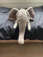 Wanddecoratie olifantenkop, Ophalen, Zo goed als nieuw, Wanddecoratie