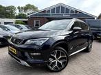 SEAT Ateca 1.5 TSI FR Business Intense Panoramadak, Trekhaak, 65 €/maand, 4 cilinders, 150 pk, Zwart