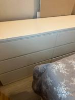 MALM Ladekast met 6 lades, wit, 160x78 cm, Ophalen of Verzenden, Zo goed als nieuw
