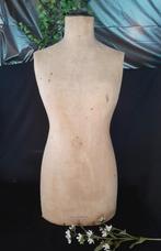 Antieke Stockman paspop buste, Antiek en Kunst, Antiek | Kleding en Accessoires, Ophalen of Verzenden