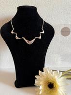 S127/Massief Zilveren GHA Zweden Modernist ketting, Verzenden, X, Zilver, Zilver