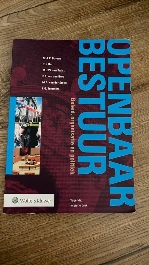 Openbaar Bestuur, Boeken, Wetenschap, Nieuw, Sociale wetenschap, Ophalen of Verzenden