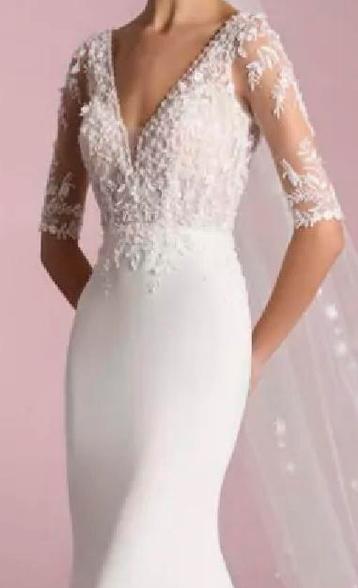 White Ivory Arida Trouwjurk 36 beschikbaar voor biedingen