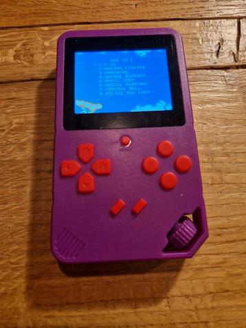 Paarse retro spelcomputer HEMA gameboy beschikbaar voor biedingen