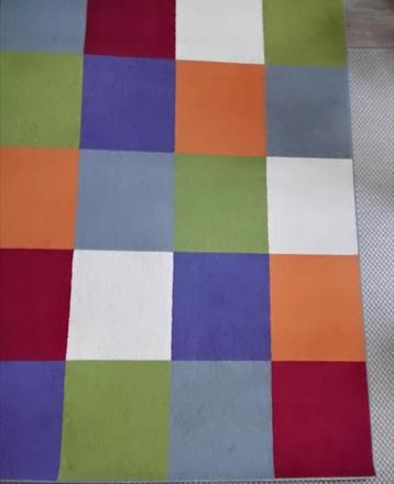 Kleurrijk vrolijk vloerkleed, 225 x 160 cm beschikbaar voor biedingen