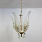 Murano Kroonluchter Franco Luce - Jaren 70, Gebruikt, 50 tot 75 cm, Vintage, Ophalen of Verzenden