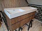 Nova Massief eiken houten badmeubel met wastafel!
