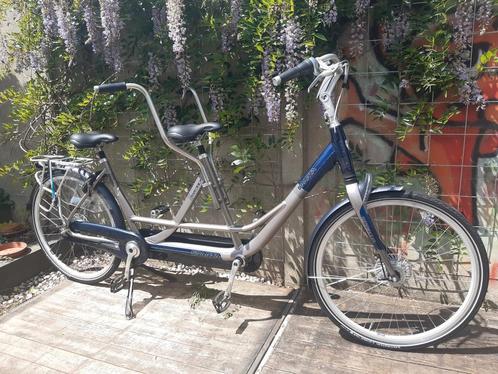 Tandem Sparta Double X, Fietsen en Brommers, Fietsen | Tandems, Zo goed als nieuw, Minder dan 10 versnellingen, 53 tot 57 cm, 51 tot 55 cm