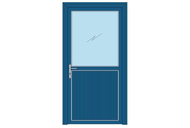 Loopdeuren voor bedrijfshallen | geïsoleerd & ongeïsoleerd, Doe-het-zelf en Verbouw, Deuren en Horren, Nieuw, Metaal, Ophalen