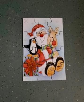 Puzzel kerstman beschikbaar voor biedingen