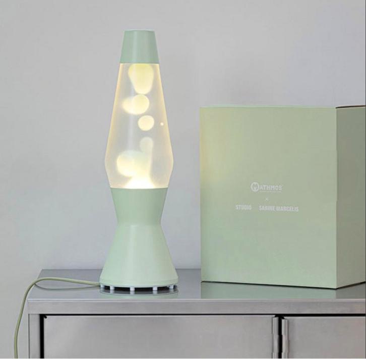 Mathmos  Sabine Marcelis “Astro” Lava Lamp – Honeydew Green, Huis en Inrichting, Lampen | Tafellampen, Nieuw, Minder dan 50 cm