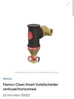 Nieuwe Flamco Clean Smart Vuilafscheider 22mm, Doe-het-zelf en Verbouw, Buizen en Afvoer, Minder dan 20 mm, Nieuw, Ophalen of Verzenden