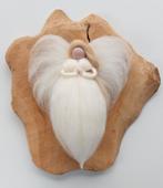 Engel, kerst, antroposofie, waldorf, seizoenstafel, wol vilt, Ophalen of Verzenden, Nieuw, Figuurtje(s), Wolvilt