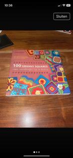 100 Granny Squares Haakboek Leonie Morgan, Ophalen of Verzenden, Zo goed als nieuw, Breien en Haken