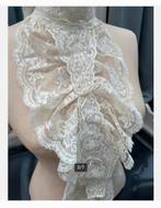 Prachtige Kanten Jabot kant strikjes mooie sluiting, Ophalen of Verzenden