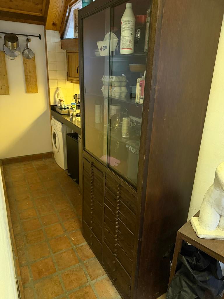 Vintage Sieradenkast met Veel Opbergruimte, Ophalen