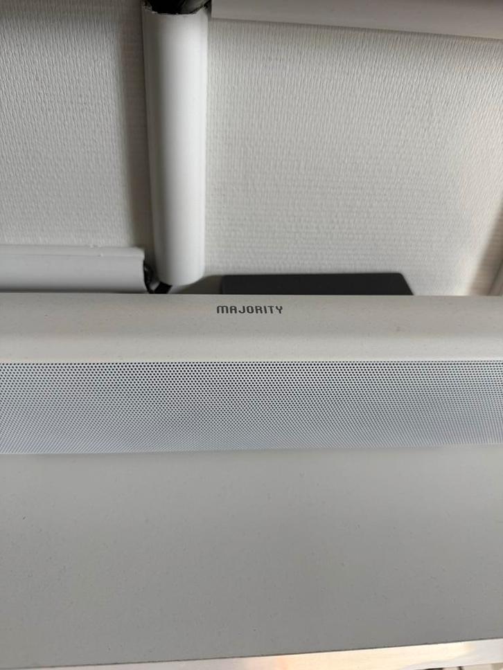 Majority Soundbar - Wit - Bluetooth, Audio, Tv en Foto, Soundbars, Zo goed als nieuw, Bluetooth, Ophalen of Verzenden