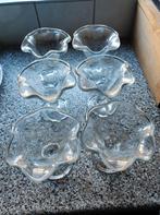 6 Ijs coupes, Huis en Inrichting, Keuken | Servies, Ophalen of Verzenden, Zo goed als nieuw, Overige stijlen