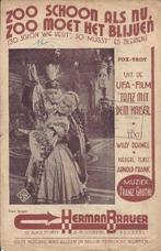 W34 bladmuziek zoo schoon als nu door arnold frank   -, Ophalen of Verzenden, Gebruikt, Artiest of Componist