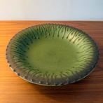 Antiek bord, wandbord, sierbord, Art Deco, plateel Gouda,, Ophalen of Verzenden, Zo goed als nieuw, Rond