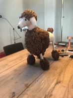 Handgemaakte Kralen Poedel - Uniek!, Ophalen of Verzenden, Zo goed als nieuw, Overige materialen, Dierenbeeld