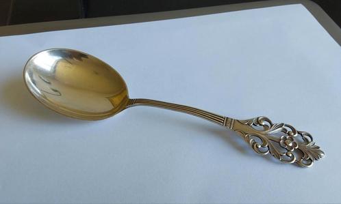 Mooie en grote en zware zilveren lepel, Antiek en Kunst, Antiek | Goud en Zilver, Zilver, Ophalen of Verzenden