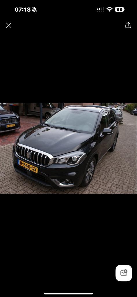 Suzuki S-Cross 1.4 Boosterjet 140PK 2018 Zwart, Auto's, Suzuki, Particulier, S-Cross, Benzine, C, SUV of Terreinwagen, Handgeschakeld