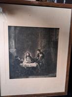 Gravure Rembrandt, Antiek en Kunst, Kunst | Schilderijen | Klassiek, Ophalen of Verzenden