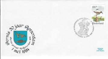 Enveloppen Rotterdamsche Philatelisten Vereniging beschikbaar voor biedingen