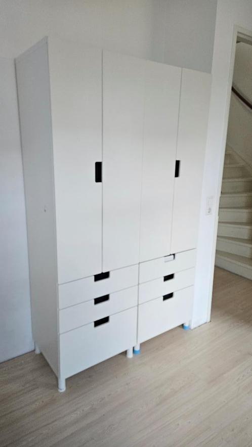 2x STUVA Ikea kledingkast (smastad platsa), Huis en Inrichting, Kasten | Kledingkasten, Gebruikt, 150 tot 200 cm, 50 tot 100 cm