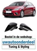 Spiegelkap Spiegelkappen Glans Zwart Cupra FR Look Voor Seat, Auto diversen, Tuning en Styling, Verzenden