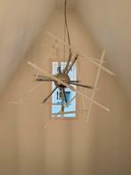 Hanglamp met glazen staafjes, Ophalen, Gebruikt, Glas, Modern