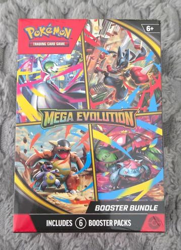 Pokémon TCG: Mega Evolution - 6 Booster Bundel beschikbaar voor biedingen