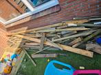Geïmpregneerd hout, Doe-het-zelf en Verbouw, Hout en Planken, Gebruikt, Ophalen, Geïmpregneerd, Minder dan 200 cm
