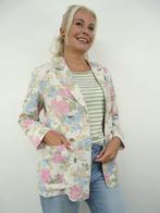 *Abfab Vintage Gebloemde Blazer M*, Kleding | Dames, Ophalen of Verzenden, Zo goed als nieuw, Maat 38/40 (M), Jasje