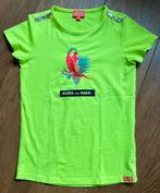 Funky XS neon geel t-shirt papegaai - maat 134/140, Kinderen en Baby's, Kinderkleding | Maat 134, Gebruikt, Meisje, Ophalen of Verzenden