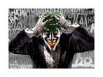 Sideshow Joker Last Laugh Variant Fine Art Print, Ophalen, Rechthoekig Liggend, Nieuw, A1 t/m A3