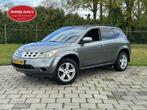 Nissan Murano 3.5 V6 Automaat Leder Dak Clima Navi! Trekhaak, Auto's, Origineel Nederlands, Te koop, Zilver of Grijs, 5 stoelen