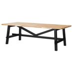 IKEA Eettafel (SKOGSTA) 235x100 cm, Ophalen, 100 tot 150 cm, 200 cm of meer, Zo goed als nieuw