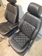 Volkswagen caddy stoelen leder zwart 2x armsteunen., Ophalen, Nieuw, Volkswagen