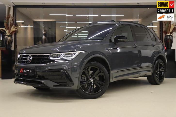 Volkswagen Tiguan 2.0 TSI 4Motion R-LINE PANO/CARPLAY/IQ/MEM, Auto's, Volkswagen, Bedrijf, Te koop, Tiguan, ABS, Achteruitrijcamera